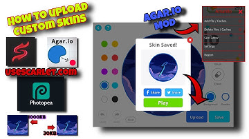 How To Make Custom Skins In (Agar.io), IOS 2024 (Full Tutorial “Usescarlet.com”) AGAR.IO MOBILE