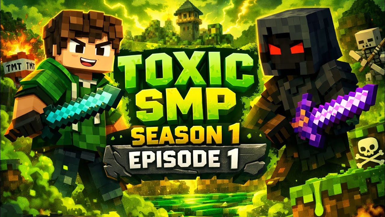 Minecraft ⛏️ Toxic SMP Season 1 Episode 1 🔥 - YouTube