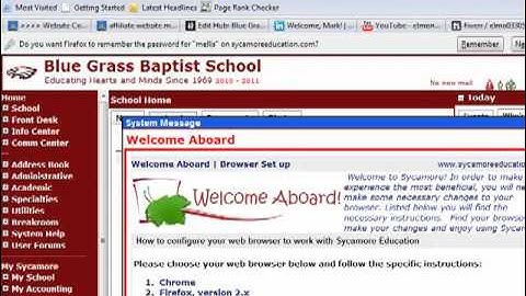 Sycamore Training Video 1 - Loging in