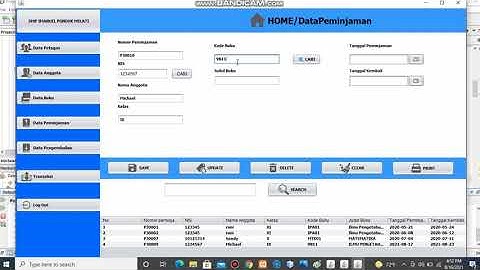 Sistem Informasi Perpustakaan Berbasis Java NetBeans Pada SMP IMANUEL Pondok Melati Di Bekasi