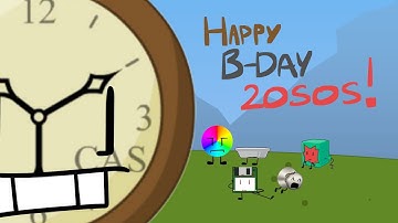 HAPPY BIRTHDAY 1ST 20 SECONDLY OBJECT SHOWWWW!!