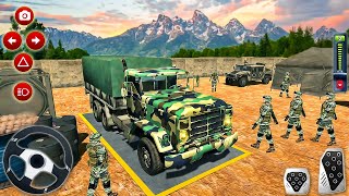 Army Truck Transport Offroad Simulator - US Cargo Vehicle Driving Mountain 3D - Android GamePlay #4 screenshot 2