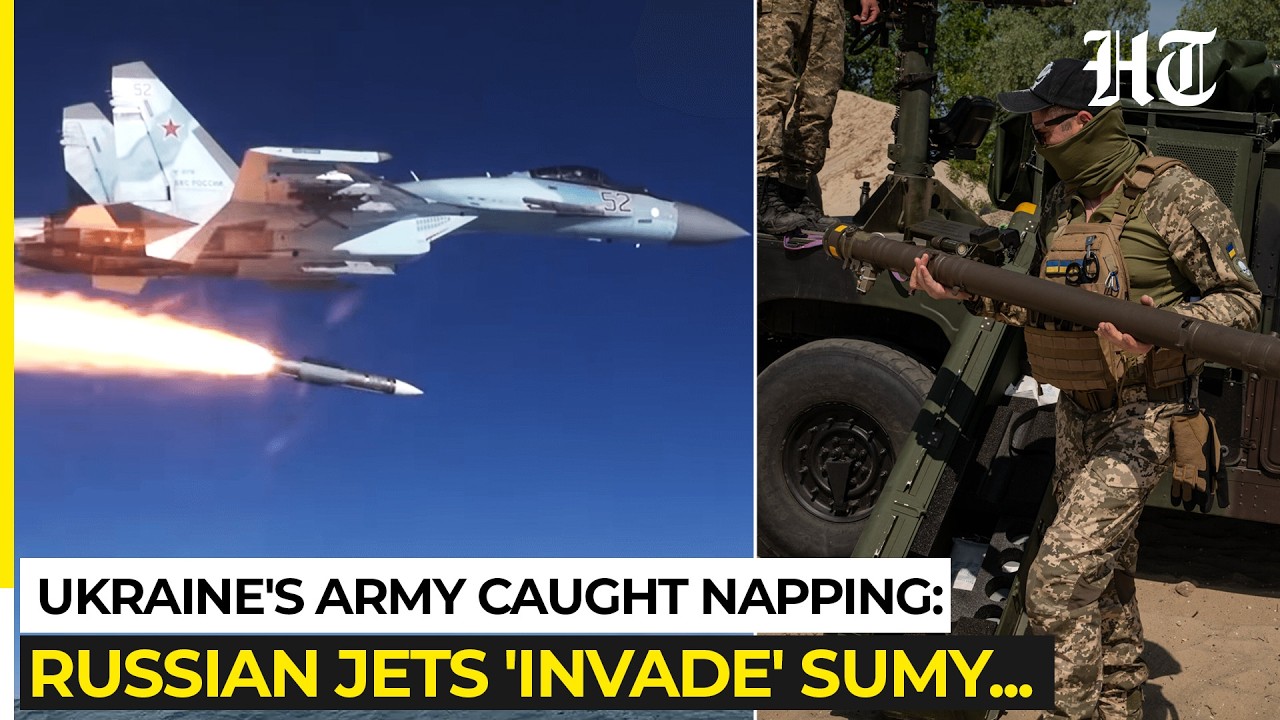 Ukraine's Army Caught Napping: Russian Jets 'Invade' Sumy And Then Bomb...| Su-35S,Patriots,S-300