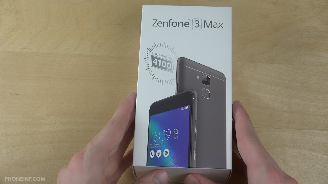 Asus Zenfone 3 Max - Unpacking