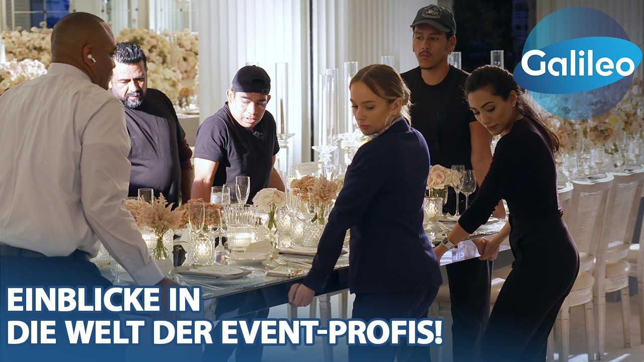 Hochzeitszauber und Yachtluxus: Ein Blick in die Welt der Event-Profis!