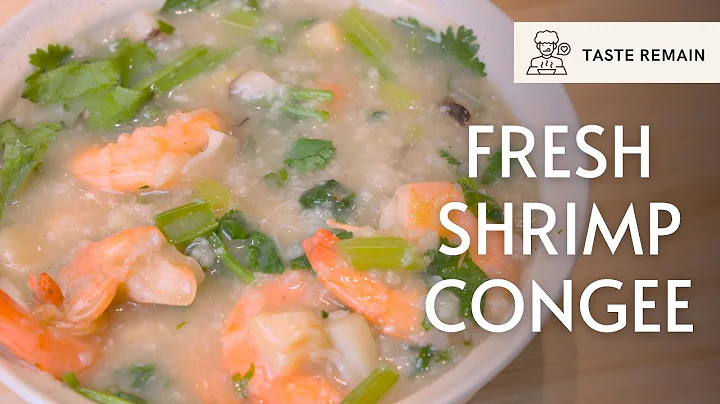 Legendary Cantonese Shrimp Congee - Just Like Hong Kong Streets!
