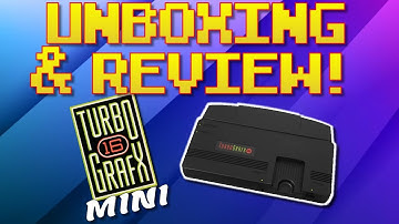 TurboGrafx-16 Mini Unboxing and Review!