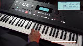 Roland E-X50 Br Tone Demo