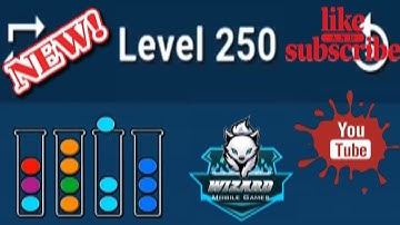 Ball Sort Puzzle Level 250 Color Sorting Games Level 250