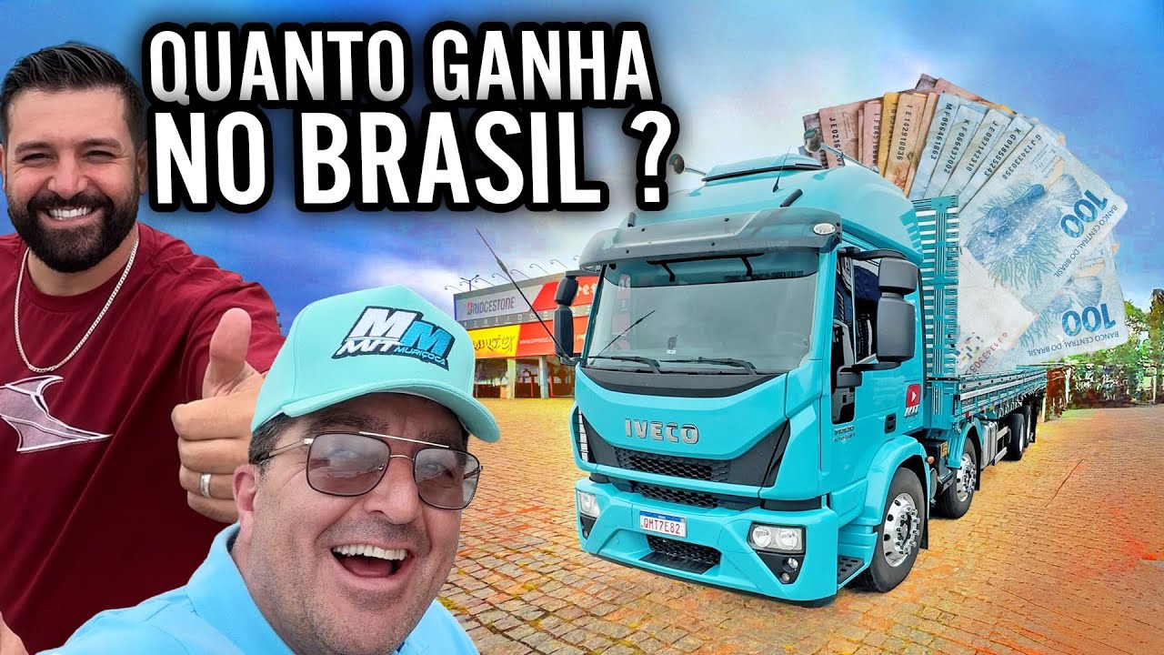 O SALÁRIO DO CAMINHONEIRO NO BRASIL @mitmuricoca - YouTube