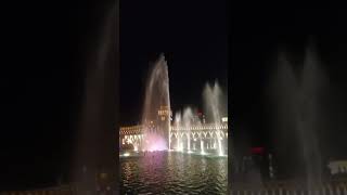 Танцующие фонтаны. Площадь республики Армения