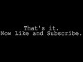 End of video