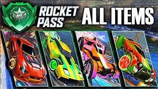 Rocket Pass ALL ITEMS & TIERS + Using the new MAVERICK car! • Rocket League Gameplay screenshot 5