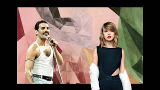 Freddie Mercury & Taylor Swift - Somebody that I use to Know - Cover IA