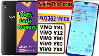 Vivo Y91 Ka Lock Kaise Tode || Vivo Y91, Y12, Y90, Y93, Y95 All Type Password Pattern Lock Remove