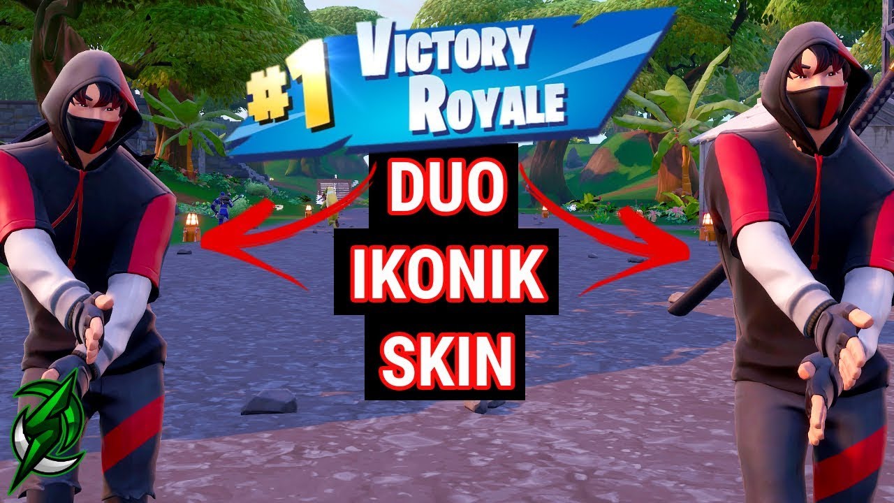 Double Ikonik Skin Flex Youtube - became the ikonik skin in roblox and this is what happened youtube