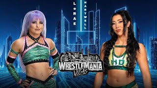 WRESTLEMANIA 42 CANDICE LeRAE VS INDI HARTWELL