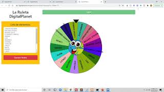 3. Uso de la Ruleta de sorteos - Digitalplanet