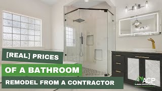 How Much Does a Bathroom Remodel Cost by Alabama Construction Pros, LLC 25 views 2 months ago 3 minutes, 27 seconds
