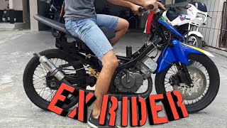 TEST SUZUKI SATRIA HIU LSCM RGX 120 UNDERBONE EX RIDER PURE SOUND 2 STROKE #like #fyp  @Maskoko114