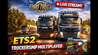 🌍 TruckersMP Multiplayer | ETS2 Live Driving with Wheel!