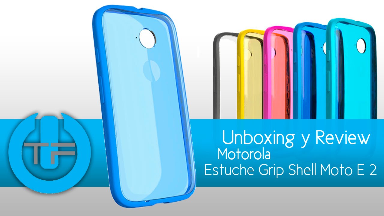 Estuche Motorola Moto E Shells - YouTube