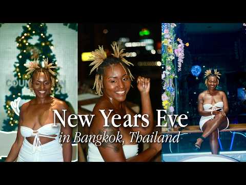New Year's Eve in Bangkok Thailand 2026 Vlog | Baiyoke Sky Hotel Drink Buffet & Khao San Road