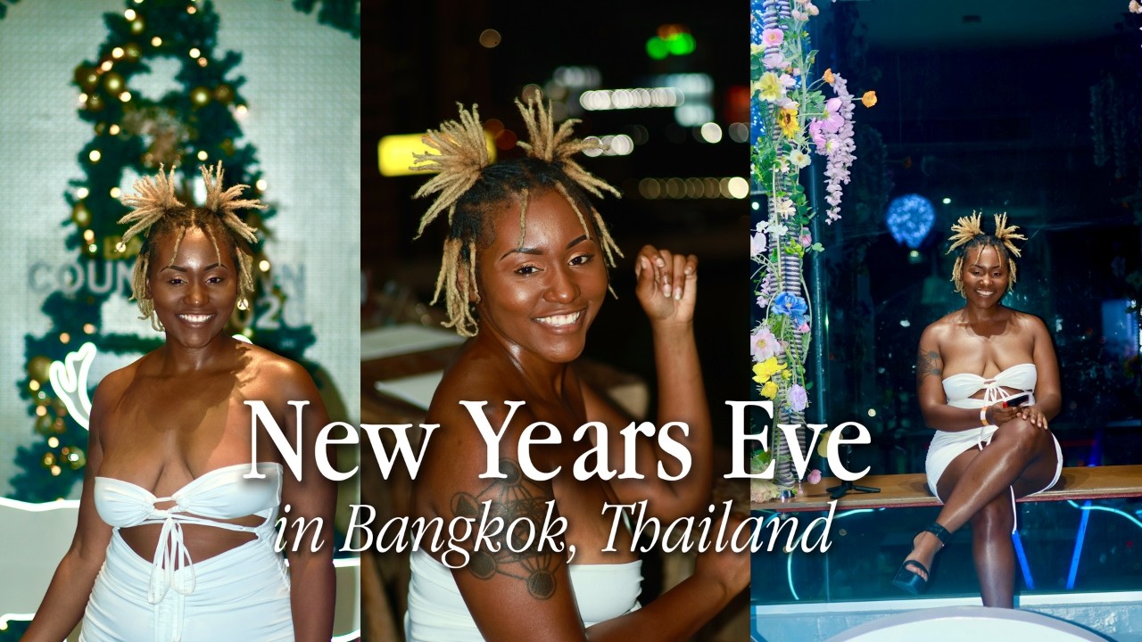 New Year's Eve in Bangkok Thailand 2026 Vlog | Baiyoke Sky Hotel Drink Buffet & Khao San Road