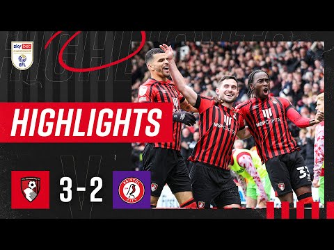 Cook and Dembele net MAGNIFICENT strikes in five-goal thriller | AFC Bournemouth 3-2 Bristol City