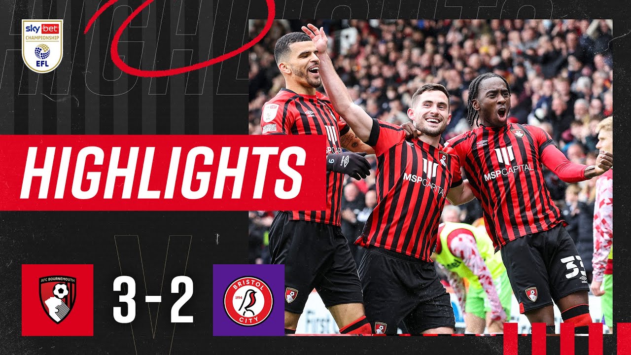 Download Cook and Dembele net MAGNIFICENT strikes in five-goal thriller | AFC Bournemouth 3-2 Bristol City