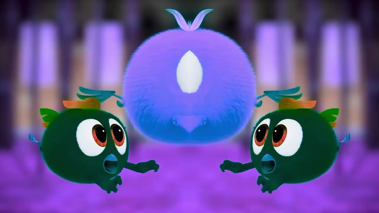 Chicky is Flying, But HIT the WALL!!    Funny Chicky   Sponsored by Klasky Csupo 2001 Effects