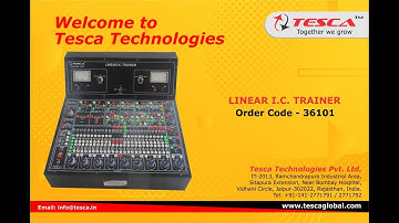 Linear I.C. Trainer with Power Supply || Tesca 36101