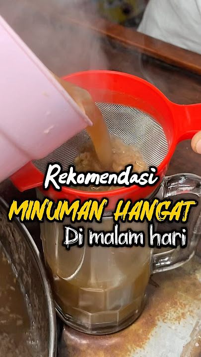 Minuman penghangat tubuh #bandrek #susujahe #kuliner #shorts #kitagasskeun