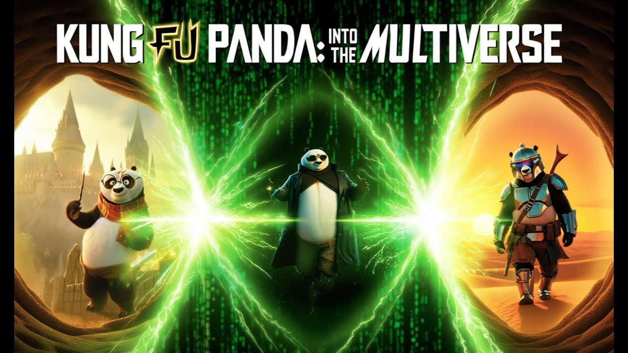 Kung Fu Panda in DIFFERENT Movies! (Star Wars, Spider-Man, Harry Potter) 🎬