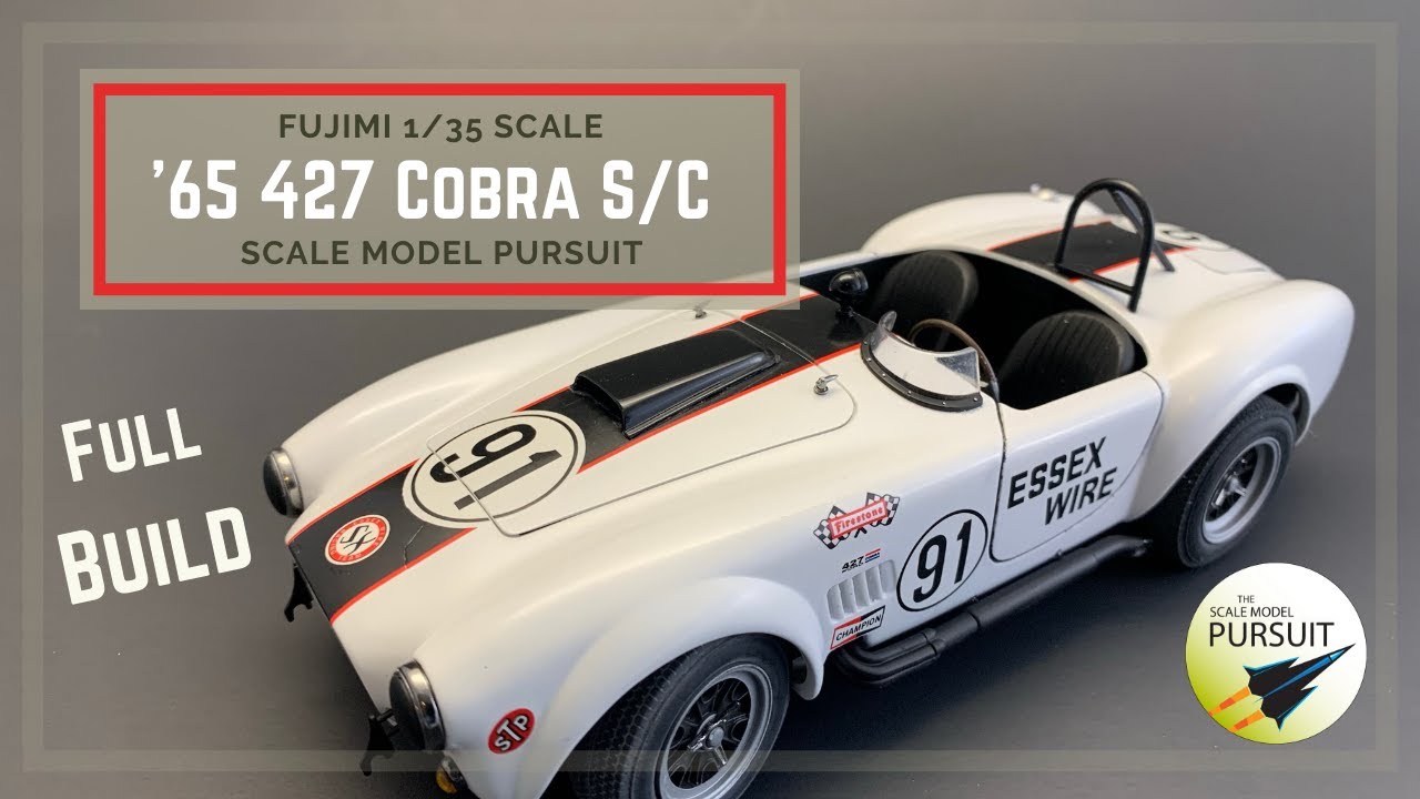 427 Cobra - Full Build - Fujimi 1/24 - Car Model - YouTube