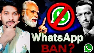 WhatsApp vs Indian Government: Quitting India or Facing Ban☑️