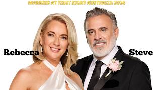 Rebecca & Steve's wedding : Emotional moments (Married at First Sight 2026)