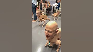 Creepy robot dogs with Zuckerberg, Musk and Bezos faces go viral
