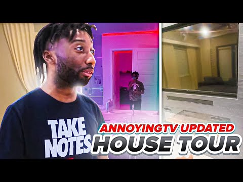 AnnoyingTV Gives an On-Stream Nation HOUSE TOUR! (ft. Silky, Juu, Ex, etc)