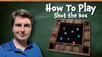 How to Play Shut the Box | Learn to Play Board Games #WEGames