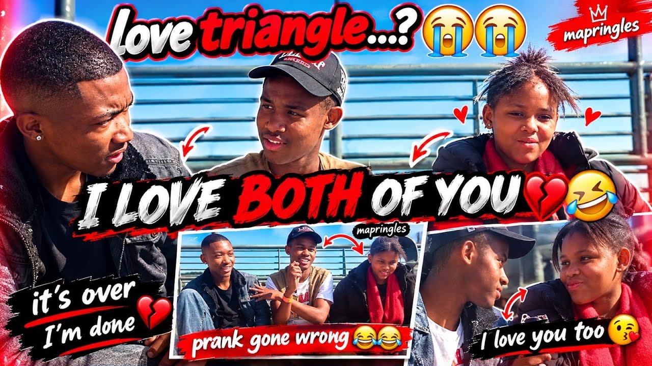 Caught myself in a love triangle |PRANK GONE WRONG 😭 - YouTube