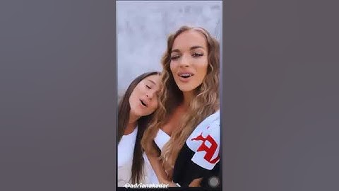 Teodora Dzehverovic & Adriana Kadar - pevaju