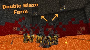 Blaze Farm -The Perfect Double Blaze spawner