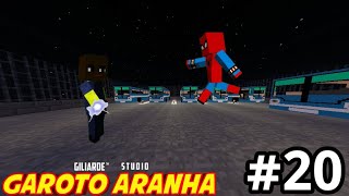 #20 Minecraft: lutei contra o shocker GAROTO ARANHA  (DE VOLTAR AO LAR)