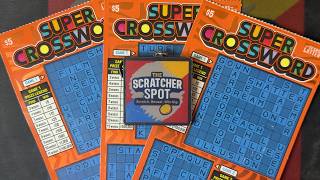 NEW CHANNEL RECORD!! | SUPER CROSSWORD | $15 TEXAS LOTTERY SESSION screenshot 4