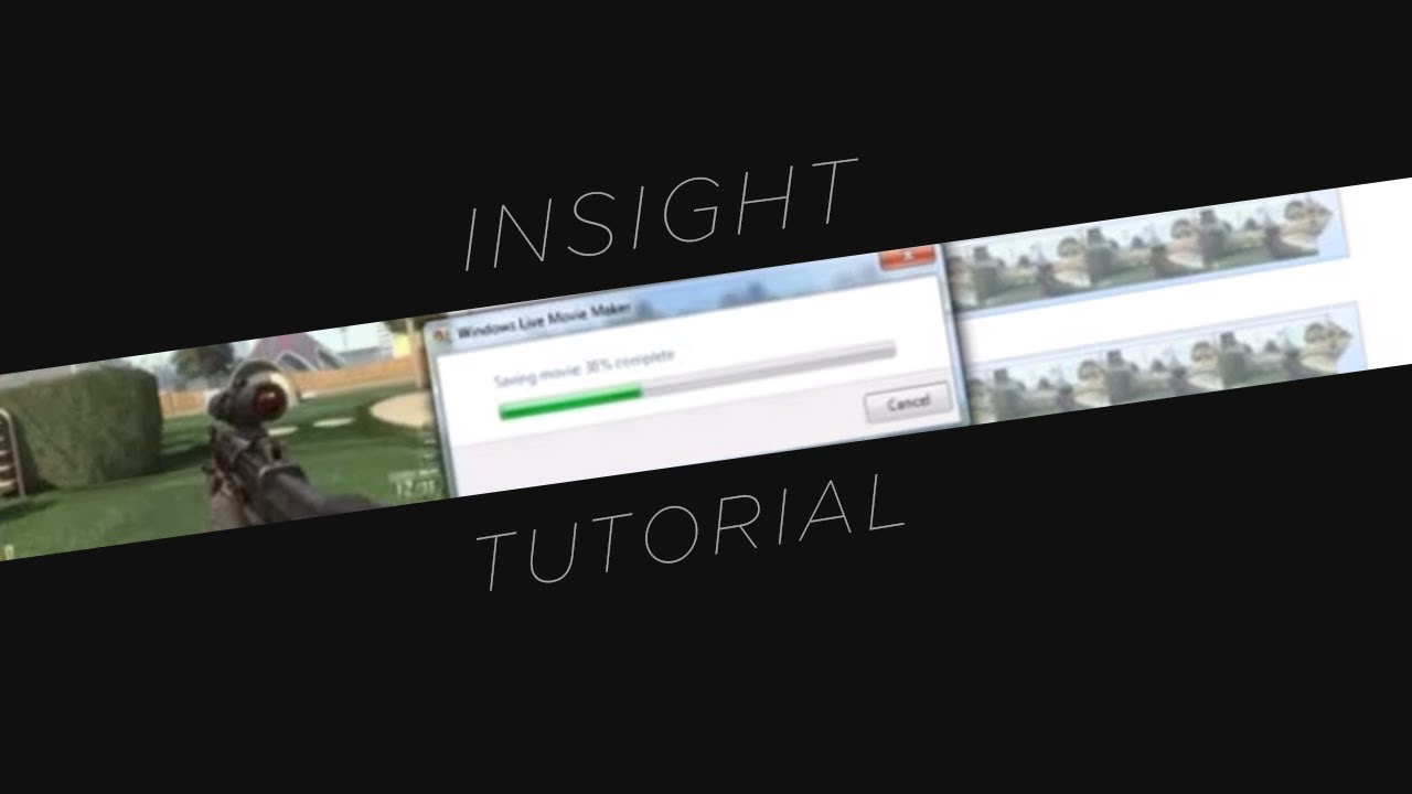 How to Cut Clips in 59.94 Fps in Movie Maker + BLOPS 2 SNIPER SOUNDS!!!! INSIGHT