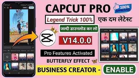 100% work CapCut Pro 2025 all Features | capcut business creator mode option not showing