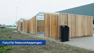 Fietsoverkapping en Straatmeubilair Distributiecentrum Aldi Groningen