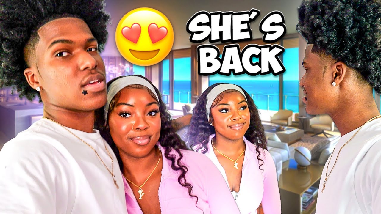 SHE CAME BACK TO SEE ME 💕