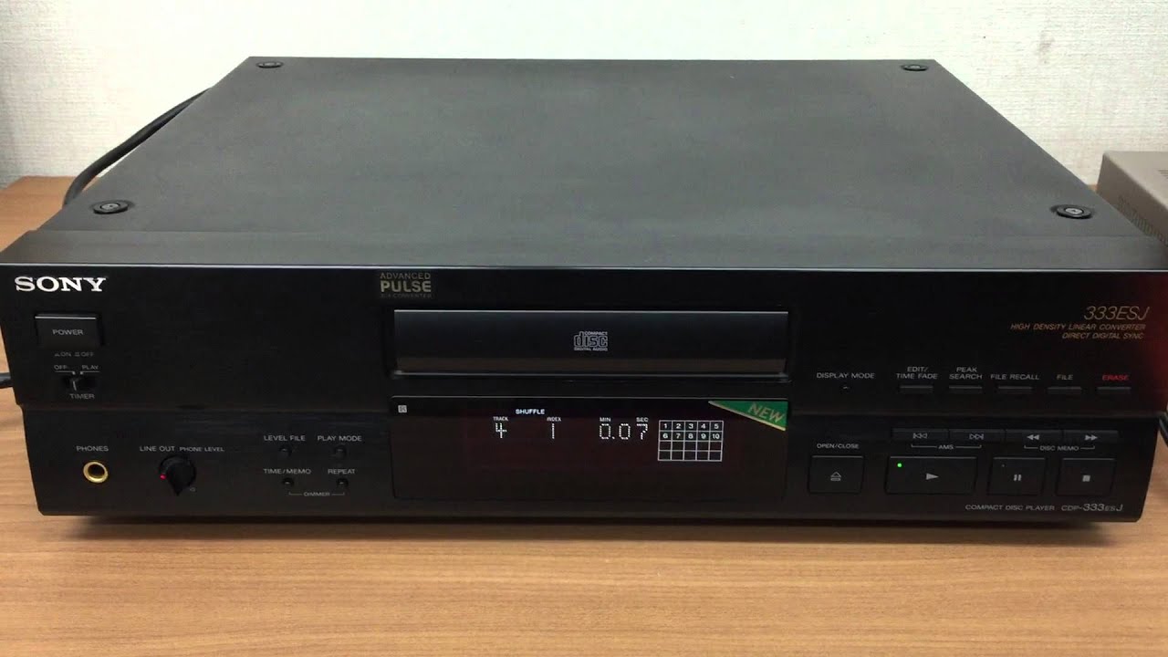 Sony CDデッキCDP-333ESJ